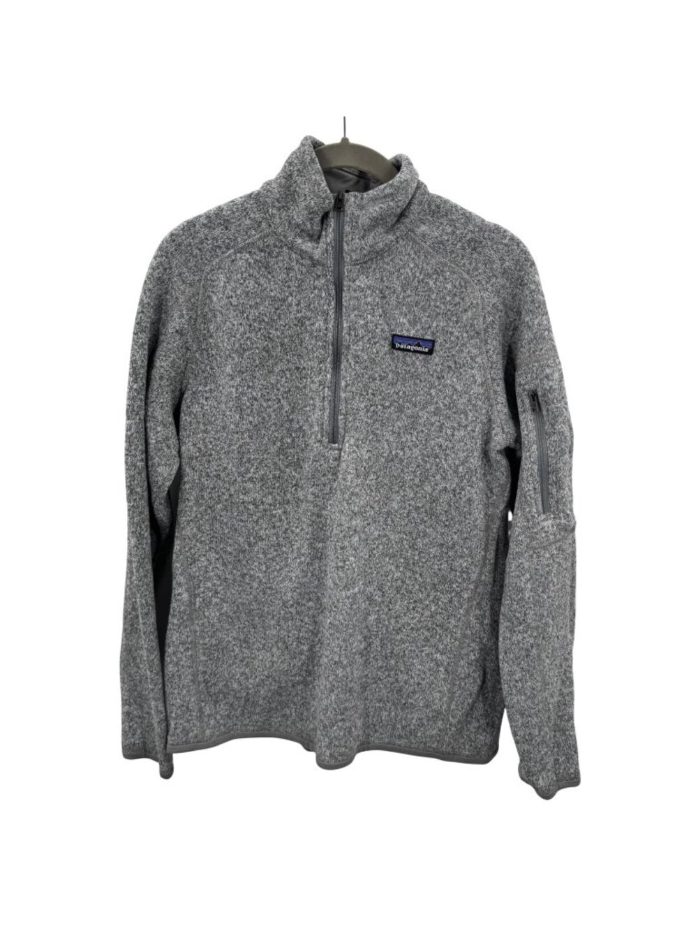 Patagonia Heathered Grey Better Sweater Fleece Pullover Womens Size Large